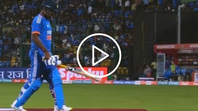 [Watch] Sanju Samson's Reckless Shot Leads To His Dismissal For A Golden Duck